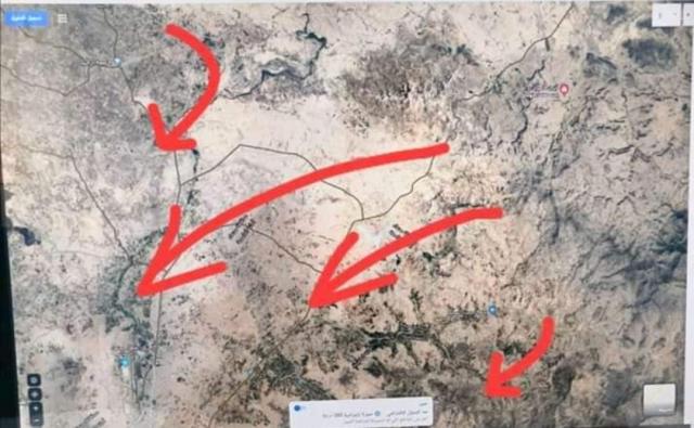 من مسافة الصفر.. معارك ساخنة تدور رحاها وتشهد هذه المنطقة  اعنف المواجهات.. وهذه هي خريطة تمركز كل من الجيش و الحوثيين في